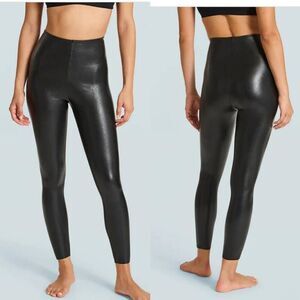 Commando Control Leather Leggings XS